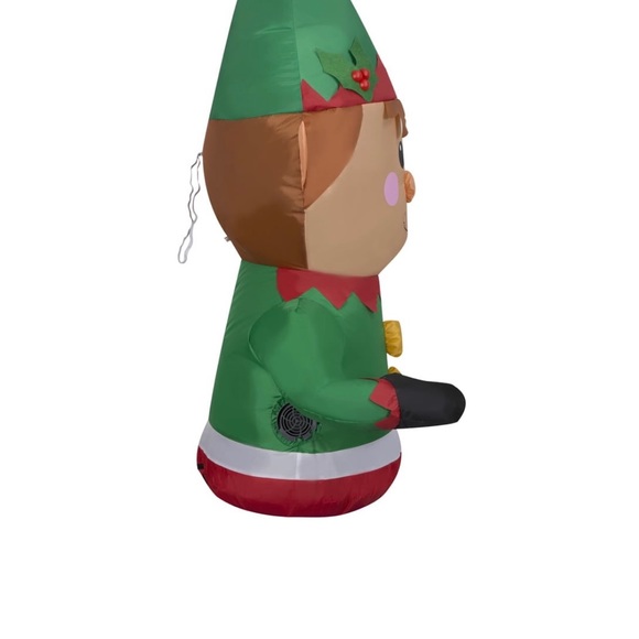 3 pk Inflatable Reindeer, Elf, and Snowman Car Buddies - Picture 6 of 12